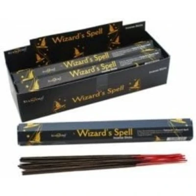 Image of Stamford Black Range Incense Sticks Box of 6 packs (90 sticks) Wizard&#039;s Spell