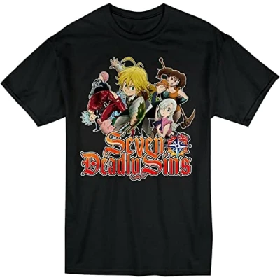 Image of volu The Seven Deadly Sins T Shirt Black S