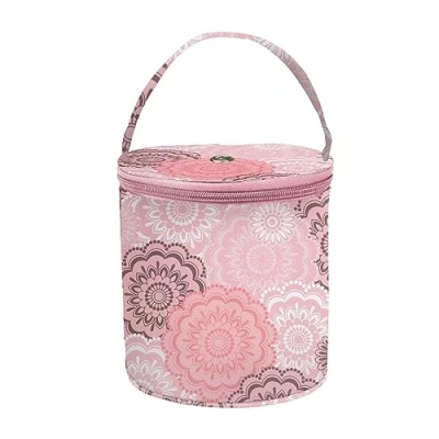 Image of BYUTFA Storage Bag Yarn Knitting Wool Organizer for Crochet Hook and Accessories Holder Carrying Case
