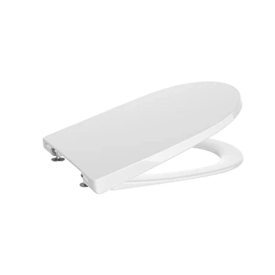 Image of Roca A801E12001 Supralit Seat and Cover, Cushioned Drop, Ona Collection, White