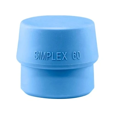 Image of Halder AR3201.060, Soft Blue Rubber, ø=60 mm