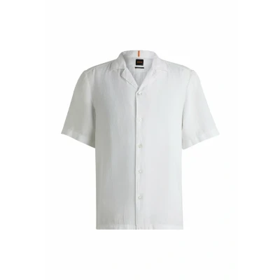 Image of BOSS Shirt white, Men&#039;s, Size: 2XL, White
