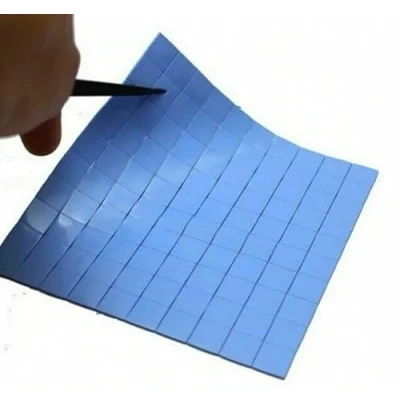 Image of PC Industries Ltd 100PCS 10x10x5mm GPU CPU Thermal Conductive Silicone Pad Heatsink Cooling Chip