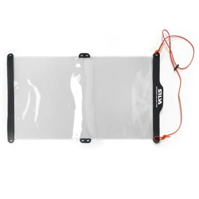 Image of Silva Minimalist Map Case L Unisex Black with Compass for Running and Navigation