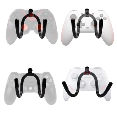 Image of YYST Universal GAME CONTROLLER Organizer Wall Rack Mount Clip Hanger for Xbox One PS4 Switch Pro 4/PK No Falling