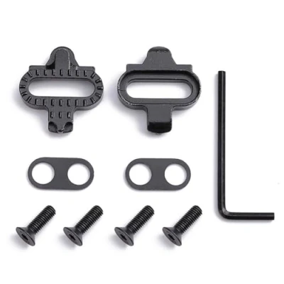 Image of YOBOKO Cleats for Cycling Shoes Bike Compatible Shimano SM SH56/51 SPD SL System Indoor or Outdoor Pedals Cleat Bicycle Lock Plate (SM SH51)