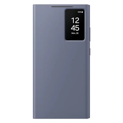 Image of Samsung Smart View PC Book Case Purple Galaxy S24 Ultra