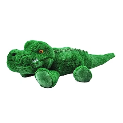 Image of Wild Republic EcoKins Alligator Stuffed Animal 12 inch, Eco Friendly Gifts for Kids, Plush Toy, Handcrafted Using 16 Recycled Plastic Water Bottles