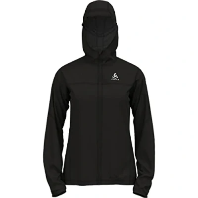 Image of Odlo Women&#039;s Zeroweight waterproof jacket, black, S