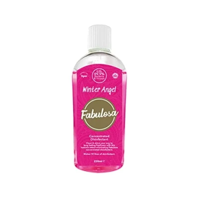 Image of Fabulosa 4 in 1 Concentrated Antibacterial Disinfectant All Purpose Cleaner, 220ml, Individual, Winter Angel