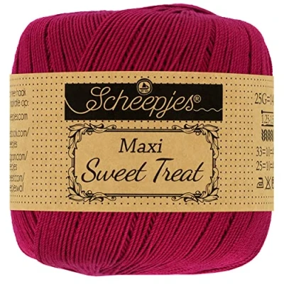 Image of Scheepjes Maxi Sweet Treat 517 Ruby Yarn 1x25g