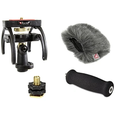 Image of Rycote 046001 Recorder Audio Kit for Zoom H4N Black