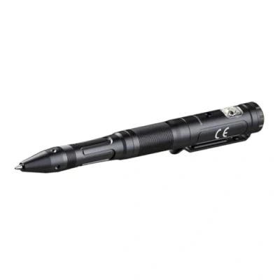 Image of fenix T6 Halberd v2.0 Black, Multifunctional Pen with Rechargeable 80 Lumen EDC Floodlight Torch Twist Action USB C Charging Port Schmidt 6.8cm Refill IP66