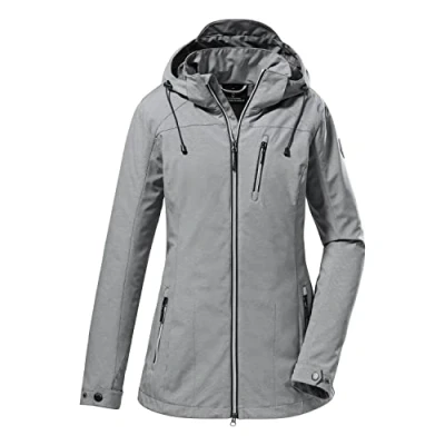 Image of G.I.G.A. DX GS 32 WMN SFTSHLL JCKT 38345 000 Women&#039;s Softshell Outdoor Jacket with Zip Off Hood Dark Navy 40