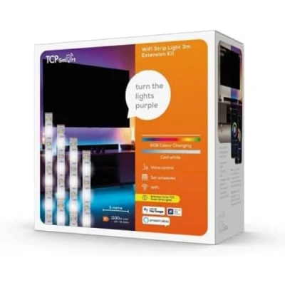 Image of TCP Smart Strip Light RGBW IP20 3M Extension Kit
