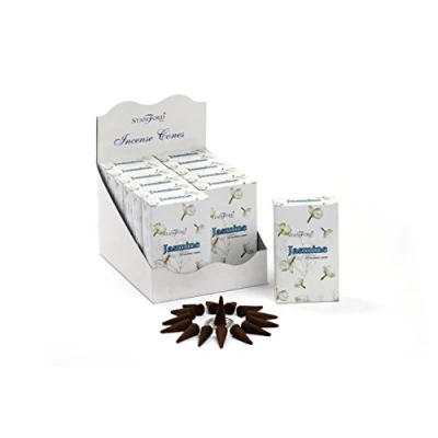 Image of Stamford Jasmine Incense Cones, 15 Cones x 12 Packs