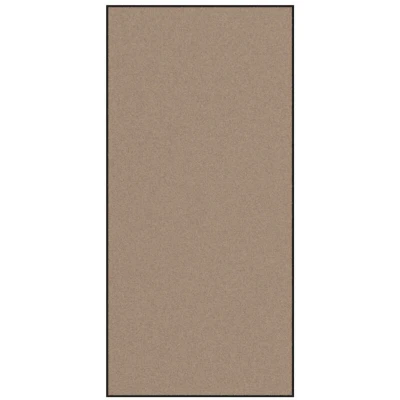 Image of vidaXL Beige Doormat 250x120 cm Rectangular Door Mat for Indoor/Outdoor, Synthetic Polypropylene, Medium Pile, Indoor &amp; Outdoor Bedroom/Entrance