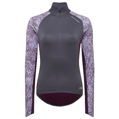 Image of Altura Womens Icon Plus Longsleeve Cycling Jersey Lilac 16