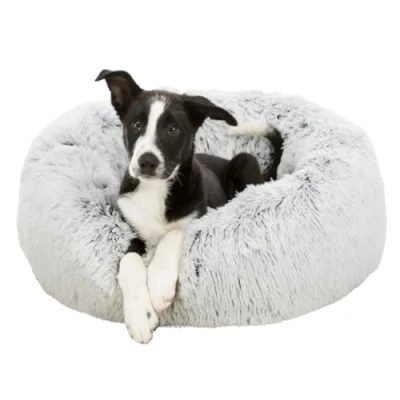 Image of Trixie Jimmy Dog Bed, 75 x 65 cm, Turquoise/Grey