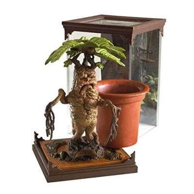 Image of The Noble Collection Magical Creatures Mandrake Hand Painted Creature #17 Officially Licensed 7in (18.5cm) Harry Potter Toys Collectable Figures For Kids &amp; Adults