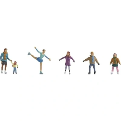 Image of Noch n15824 Ice Skating, Multicoloured