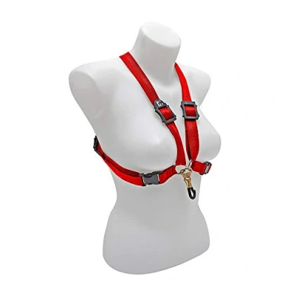 Image of Bg A T And B Saxophone Harness Women Red Coated Metal Hook