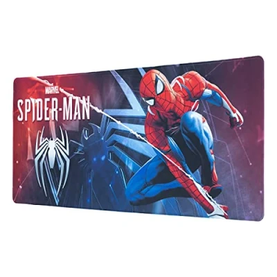 Image of Grupo Erik Marvel Gamerverse Spider Man XXL Mouse Mat Desk Pad 31.5&quot; x 13.78&quot; Non Slip Rubber Base Pad, Gaming Keyboard Gifts