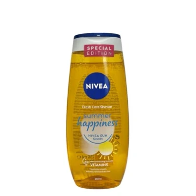 Image of NIVEA Shower Gel Love Sunshine, 6 Packs of 250 ml, Total: 1500 ml Sun