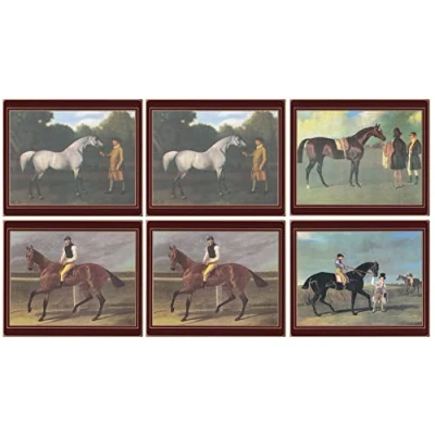 Image of Lady Clare Traditional Coasters Racehorses