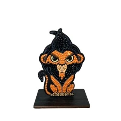 Image of CRYSTAL ART Disney The Lion King Scar Diamond Figure Kit