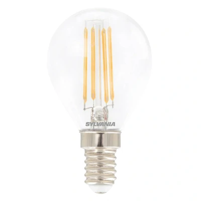 Image of Sylvania Teardrop LED bulb E14 ToLEDo 4.5 W 827 clear, dim