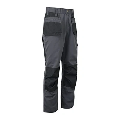 Image of TuffStuff 710 Excel Contrast Work Trousers (28R, Grey/Black)