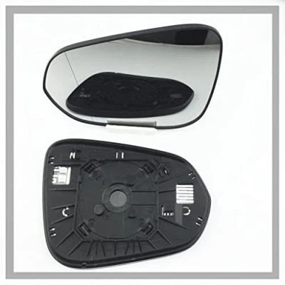 Image of Fits Lexus NX From 2014 to 2020 Heated Base Wide Angle Clip on Wing Mirror LEFT HAND (UK Passenger Side)