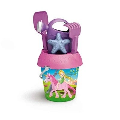Image of URBN TOYS 18cm 5 Piece Beach Designed Watering Can Set Unicorn