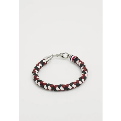 Image of Tommy Hilfiger Tyson Bracelet, Men&#039;s, Size: One Size, Red/white/blue