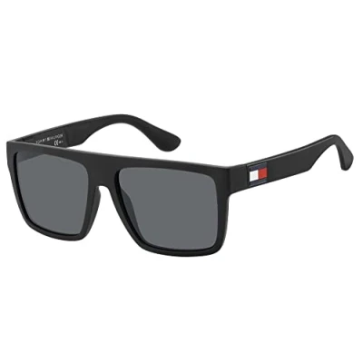 Image of Sunglasses Tommy hilfiger Th 1605/s col. 003/ir Man Square Black