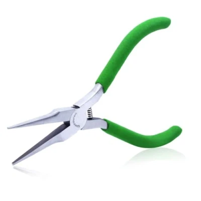 Image of SPEEDWOX Needle Nose Pliers for Jewelry Making Smooth Jaws Long 5 Inches Mini Thin Plirer Extra Plier Fine Chain Professional Tool Beading Hobby Craft Supplies