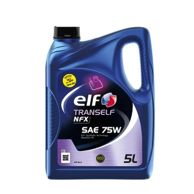 Image of Elf Tranself NFX SAE 75W Transmission Fluid Gear Oil 5 Liters