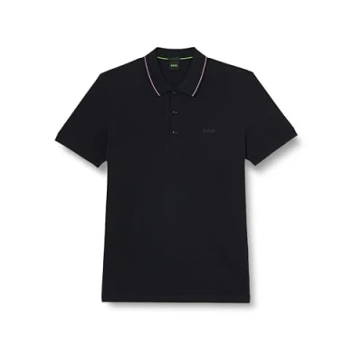 Image of BOSS Men&#039;s Paule 4 Polo, Dark Blue404,
