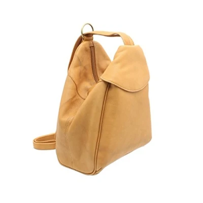 Image of VISCONTI Leather Backpack Style 01721 Sand