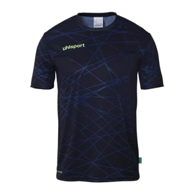 Image of uhlsport Prediction Short Sleeve Sports T Shirt, Football Jersey for Goalkeeper and Players Kids Adults White