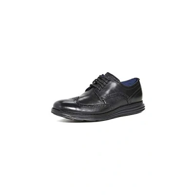 Image of Cole Haan Originalgrand Wingtip Oxford Smart laceups, Men&#039;s, Size: 7, Black Leather