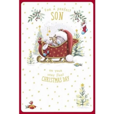 Image of Me To You Bear Son&#039;s 1st Christmas Card