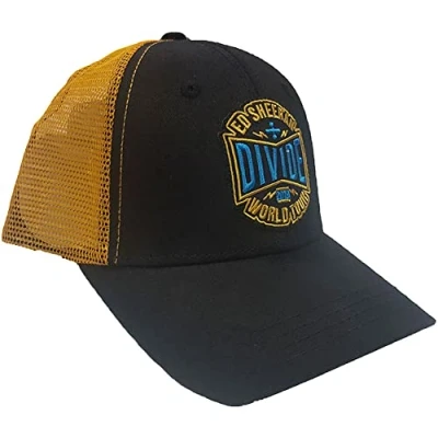 Image of Ed Sheeran Baseball Cap 2019 Divide World Tour Official Black Unisex