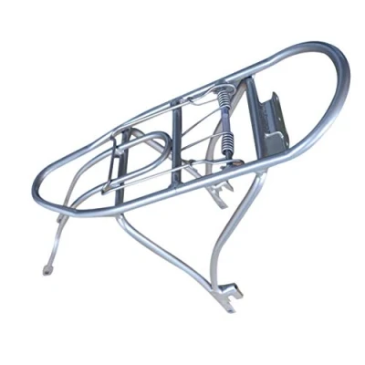 Image of KRISWU Bike Rear Rack, 20 Inch Bicycle Pannier Cargo Carrier, Aluminum Alloy Shelf for Folding Cycling