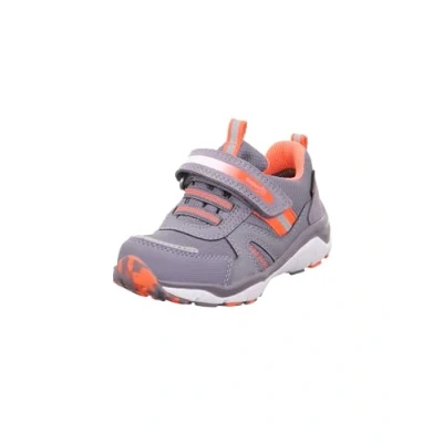 Image of Superfit SPORT5 Trainers for kids, Size: 5.5K, Lila/orange Leather and textile