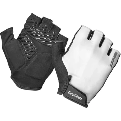 Image of GripGrab ProRide RC Max Padded Short Finger Summer Cycling Gloves Comfortable Cushioned Fingerless Bike Glove Anti Slip