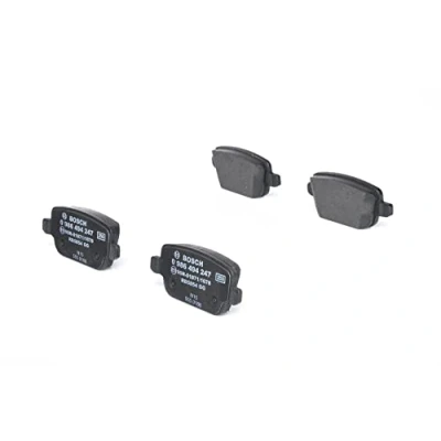 Image of LR003657 Brake pad set BOSCH 0 986 494 639 Low Metallic with anti squeak plate, mounting manual FORD: MONDEO 4 Turnier, 4, S Max Mk1