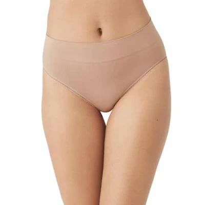 Image of Wacoal Women&#039;s Feeling Flexible Seamless Hi Cut Panty Briefs, Roebuck, Medium