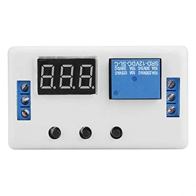 Image of Timer Relay,Adjustable Automation Control Switch Module LED Display 12V